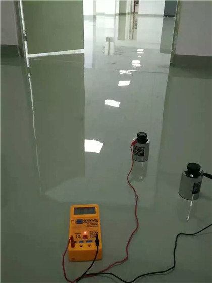 沉湖管委会 防静电自流平检测